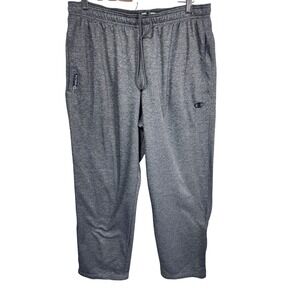 Champion L Gray Sweatpants Men's Duofold Warm CTRL Powertrain